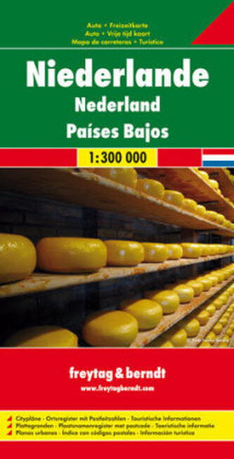 Niederlande 1:300 000 (Automapa - Platná do r. 2019)