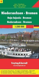 Niedersachsen-Bremen/Dolní Sasko,Brémy 1:200T/automapa