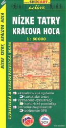 Nízke Tatry, Kráľova Hoľa 1:50 000 (Turistická mapa 1102)