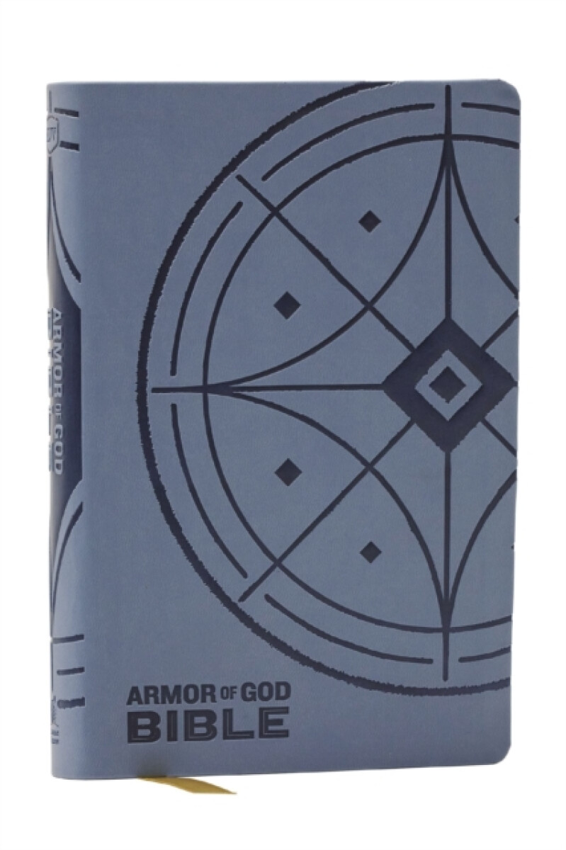 NKJV Armor of God Bible, Blue/Gray Leathersoft (Childrenâ€™s Bible, Red Letter, Comfort Print, Holy Bible): New King James Version