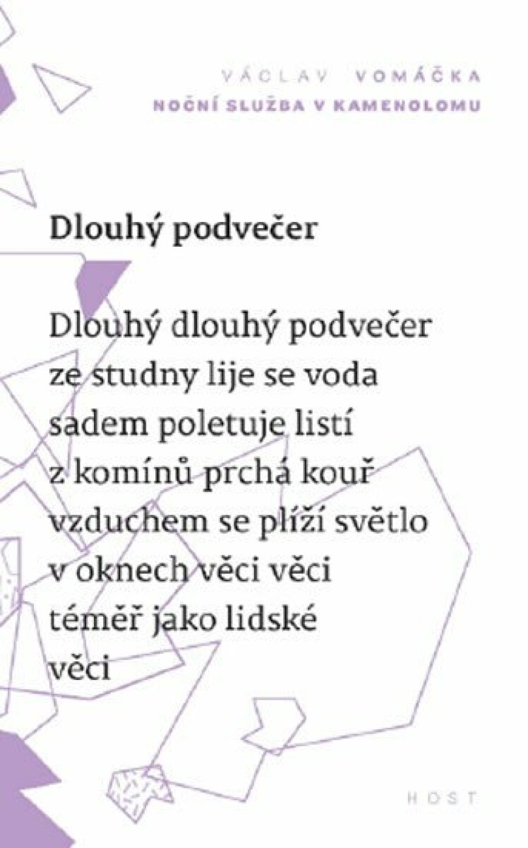 Noční služba v kamenolomu - Václav Vomáčka