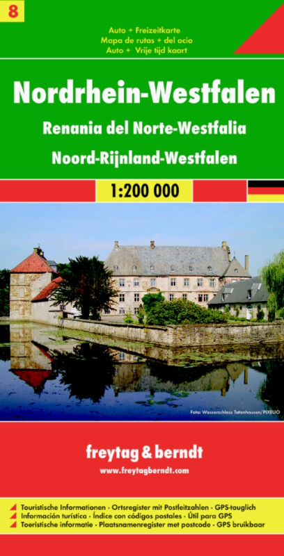 Nordrhein-Westfalen/Severní Porýní-Vestfálsko 1:200T/automapa