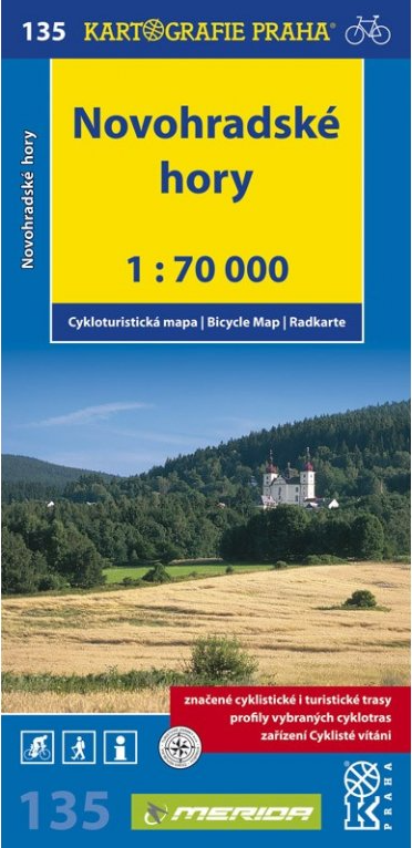Novohradské hory 1:70 000 (Cykloturistická mapa)