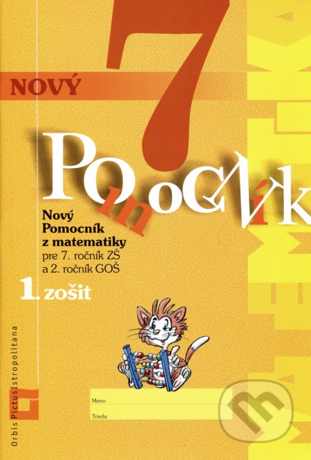 Nový pomocník z matematiky 7 - 1. zošit