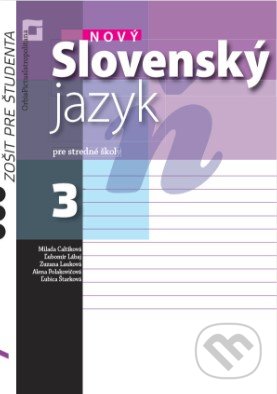 Nový Slovenský jazyk 3 pre stredné školy