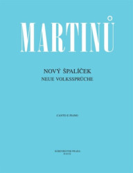 Nový Špalíček (Cyklus písní na texty moravské lidové poezie) - kniha z kategorie Noty