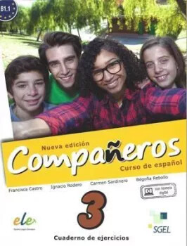 Nueva Companeros 3 - Cuaderno de Ejercicios+Licencia Digital (2. edice)