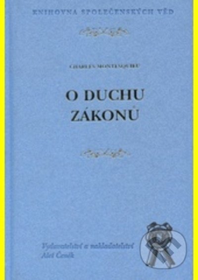 O duchu zákonů