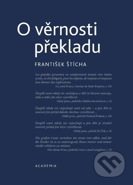 O věrnosti překladu