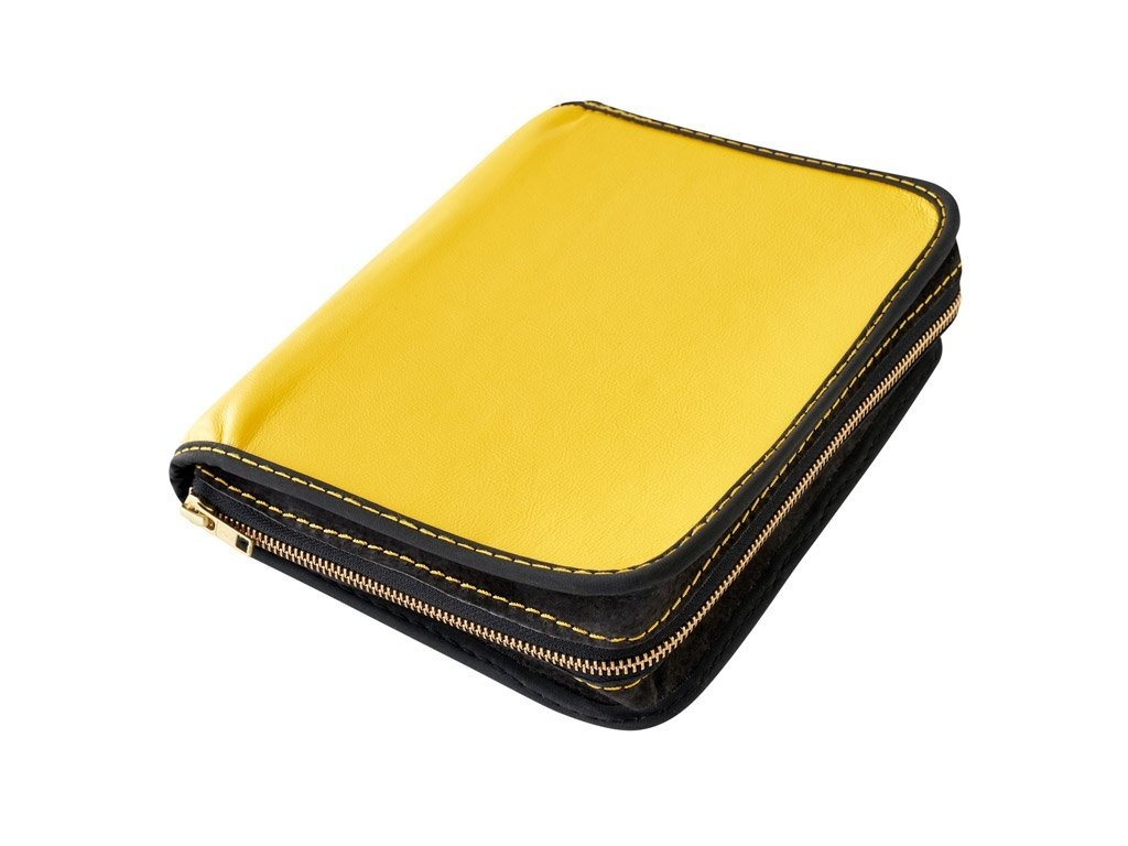 Obal na knihu se zipem D49 Žlutý