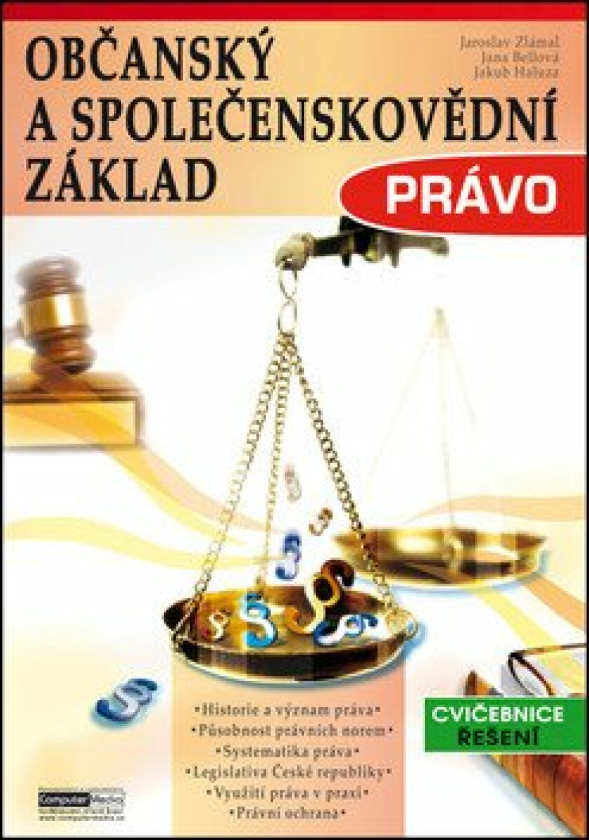 Občanský a společenskovědní základ Právo - Cvičebnice - Řešení - Jaroslav Zlámal, kolektiv autorů
