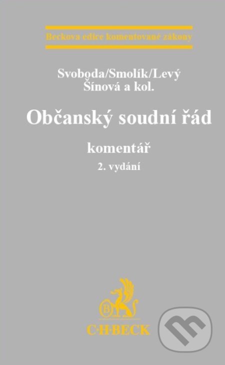 Občanský soudní řád. Komentář (2. vydání)