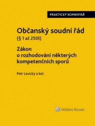 Občanský soudní řád I. (Zákon o rozhodování některých kompetenčních sporů) - kniha z kategorie Odborné a naučné