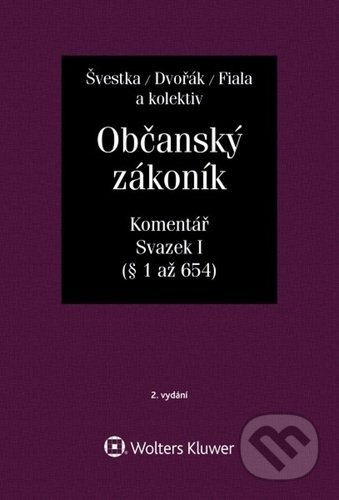 Občanský zákoník, Svazek I (Komentář)