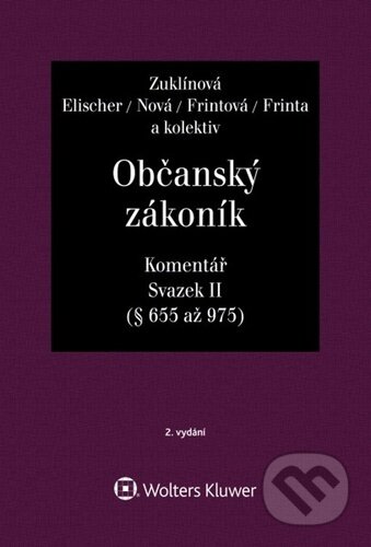 Občanský zákoník Svazek II Komentář