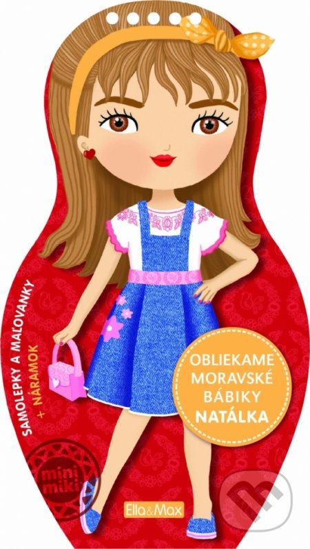 Obliekame moravské bábiky - Natálka