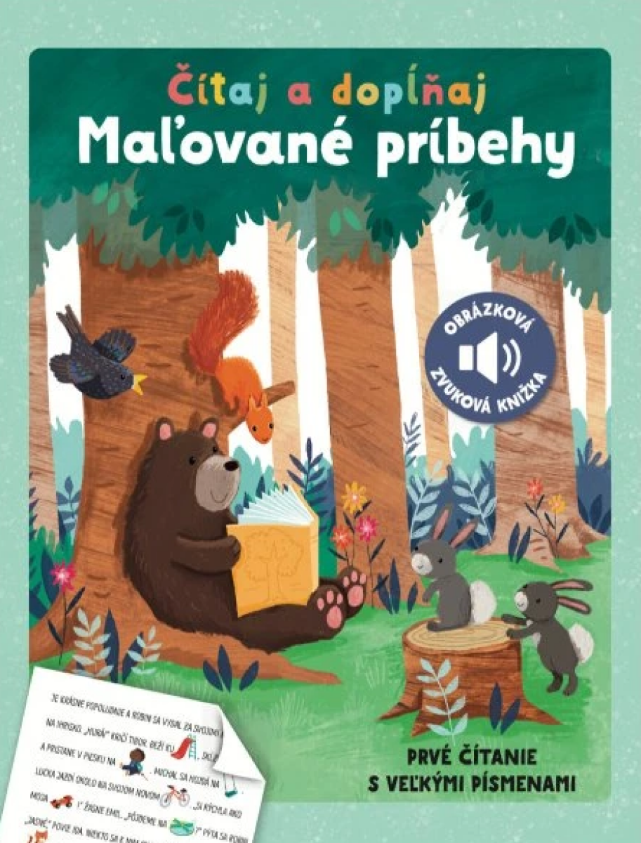 Obrázková zvuková knižka Maľované príbehy