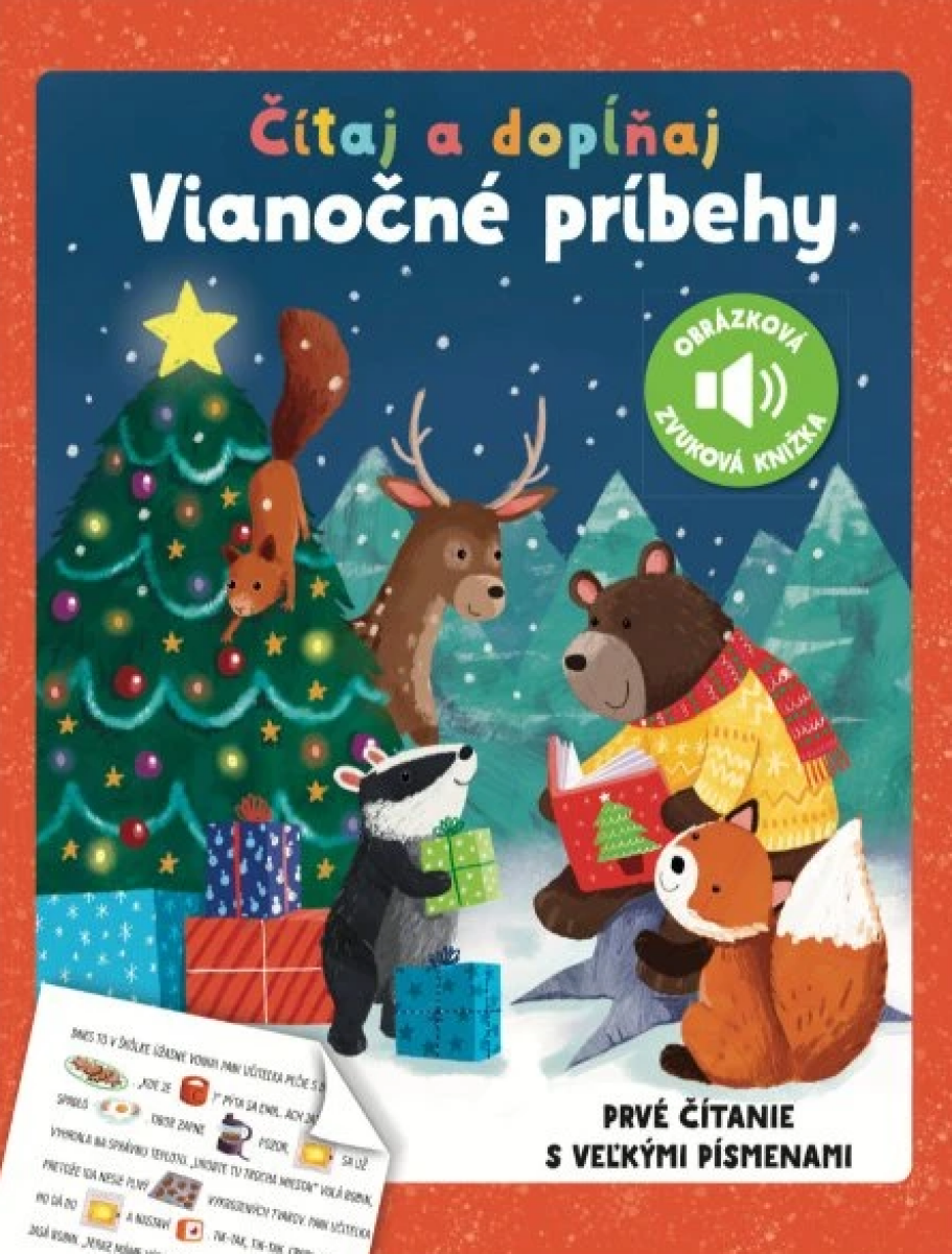 Obrázková zvuková knižka Vianočné príbehy