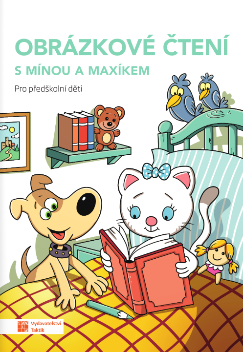 Obrázkové čtení s Mínou a Maxíkem pro předškolní děti - kniha z kategorie Mateřská škola a předškoláci