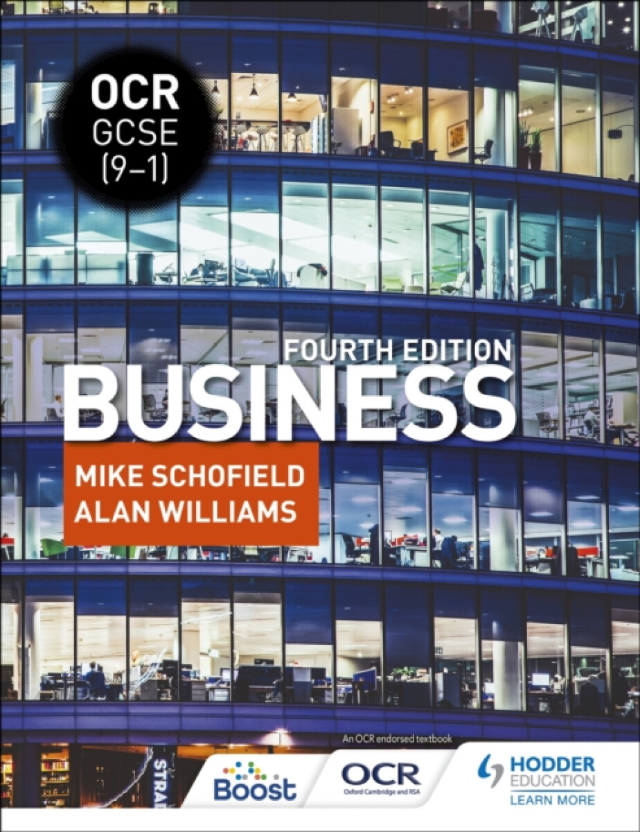 OCR GCSE (9â€“1) Business, Fourth Edition