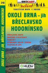SC 218 Okolí Brna jih, Břeclavsko, Hodonínsko 1:100 000