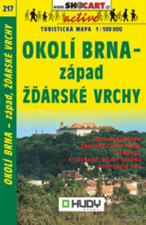 SC 217 Okolí Brna západ, Žďárské vrchy 1:100 000