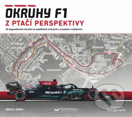 Okruhy F1 z ptačí perspektivy