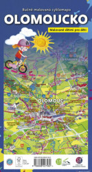 Ručně malovaná cyklomapa Olomoucko (Malované dětmi pro děti) - kniha z kategorie Mapy Evropy