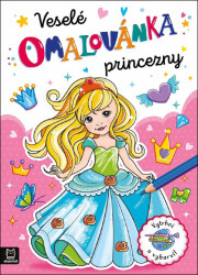 Veselé princezny (Omalovánka) - kniha z kategorie Omalovánky