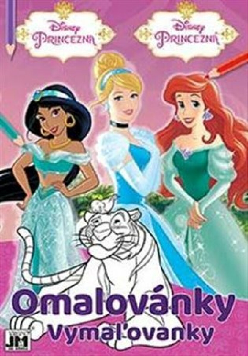 Omalovánky A4 Disney Princezny - kniha z kategorie Omalovánky