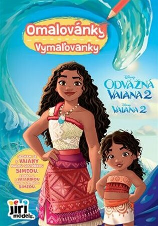 Omalovánky A5 Vaiana 2 - kniha z kategorie Omalovánky