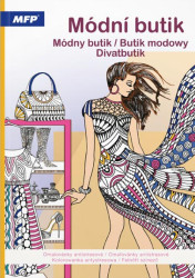 Omalovánky antistresové Módní butik