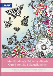 Omalovánky antistresové Motýlí zahrada