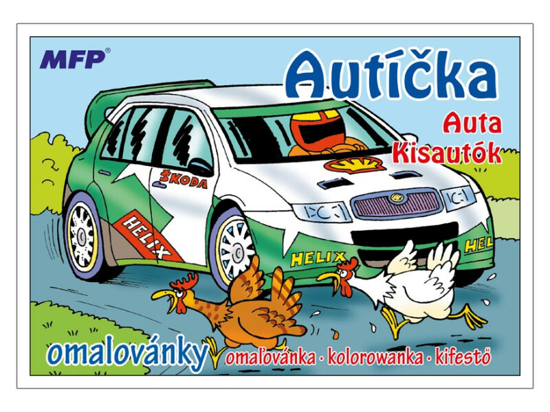 Omalovánky MFP Autíčka