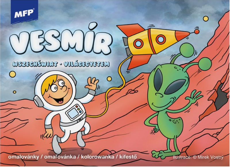 Omalovánky MFP Vesmír