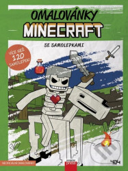 Omalovánky Minecraft se samolepkami