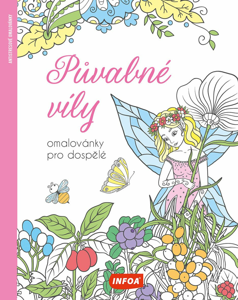 Omalovánky pro dospělé – Půvabné víly