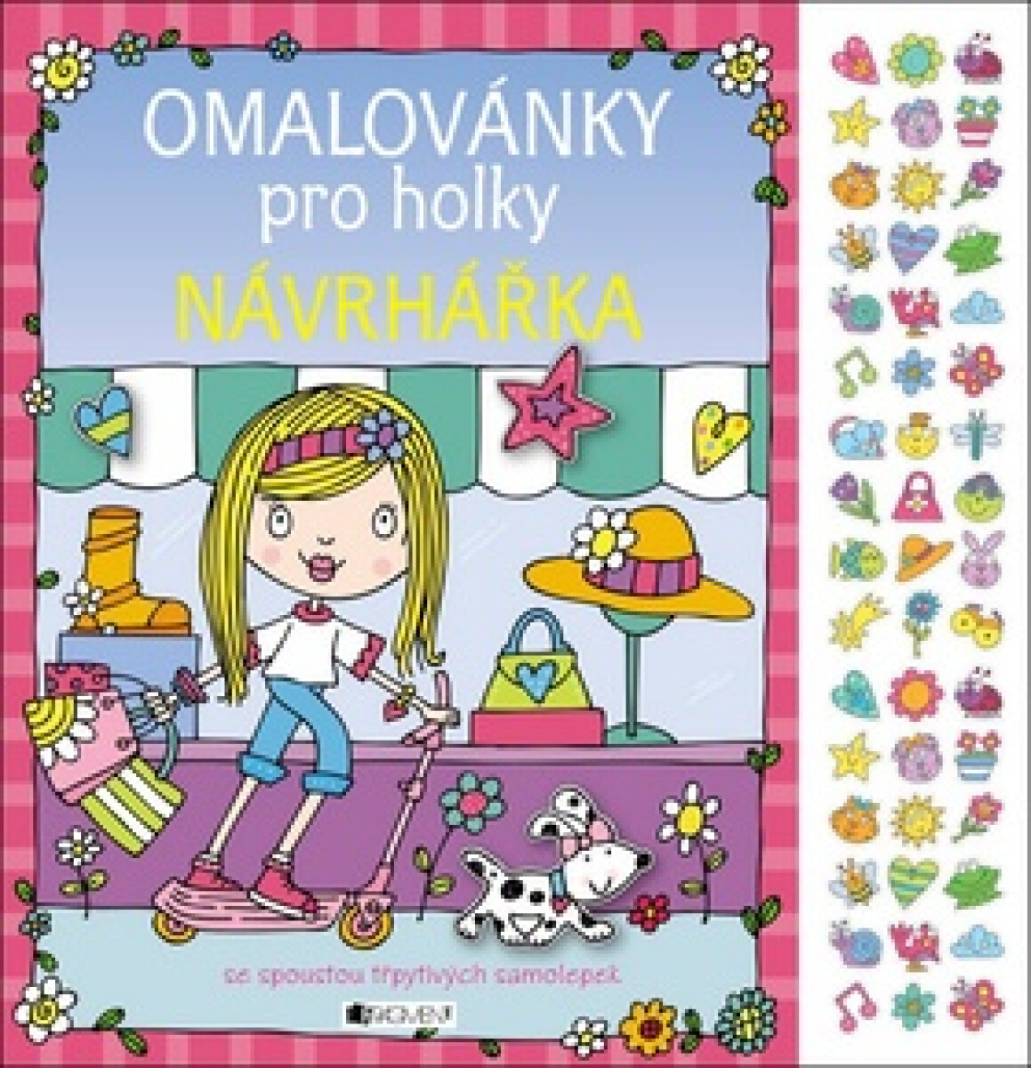 Omalovánky pro holky: Návrhářka - kniha z kategorie Omalovánky