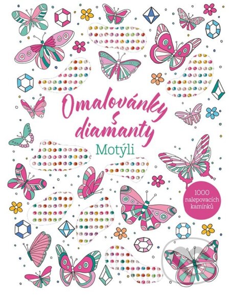 Omalovánky s diamanty – Motýli