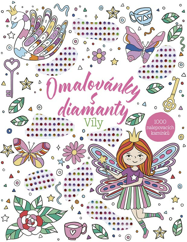Omalovánky s diamanty – Víly - Grace West