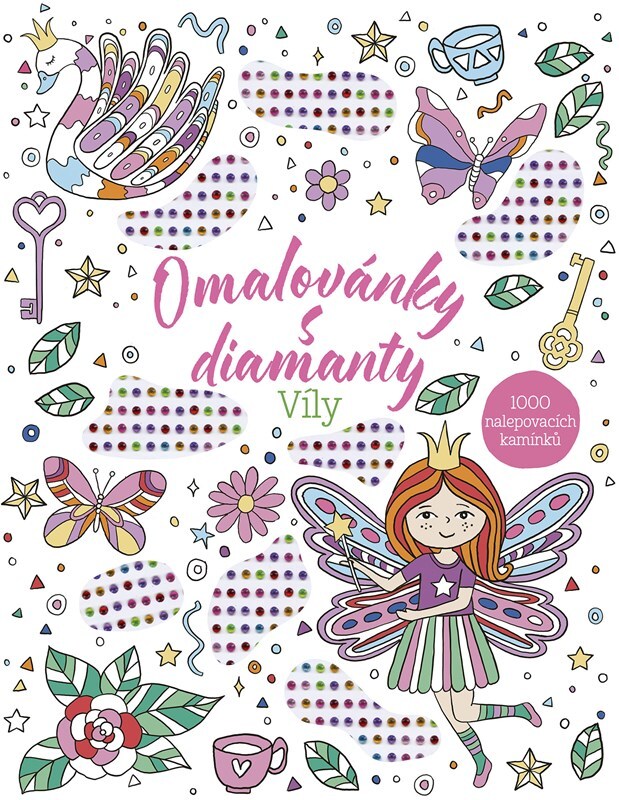 Omalovánky s diamanty Víly