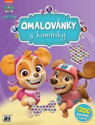 Omalovánky s kamínky Tlapková patrola