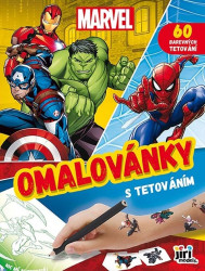 Omalovánky s tetováním Marvel - kniha z kategorie Omalovánky