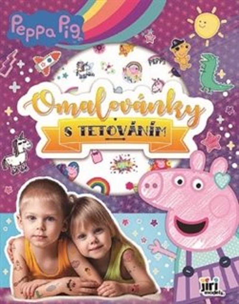 Omalovánky s tetováním Peppa Pig