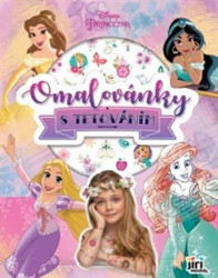 Omalovánky s tetováním Princezny