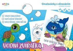 Omalovánky s věnováním: Vodní zvířátka