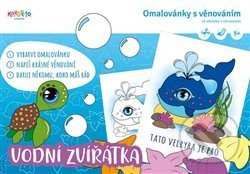 Omalovánky s věnováním: Vodní zvířátka