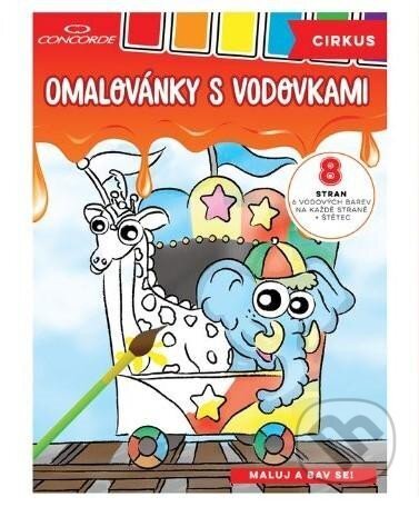 Omalovánky s vodovkami