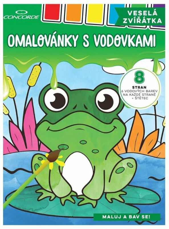 Omalovánky s vodovkami