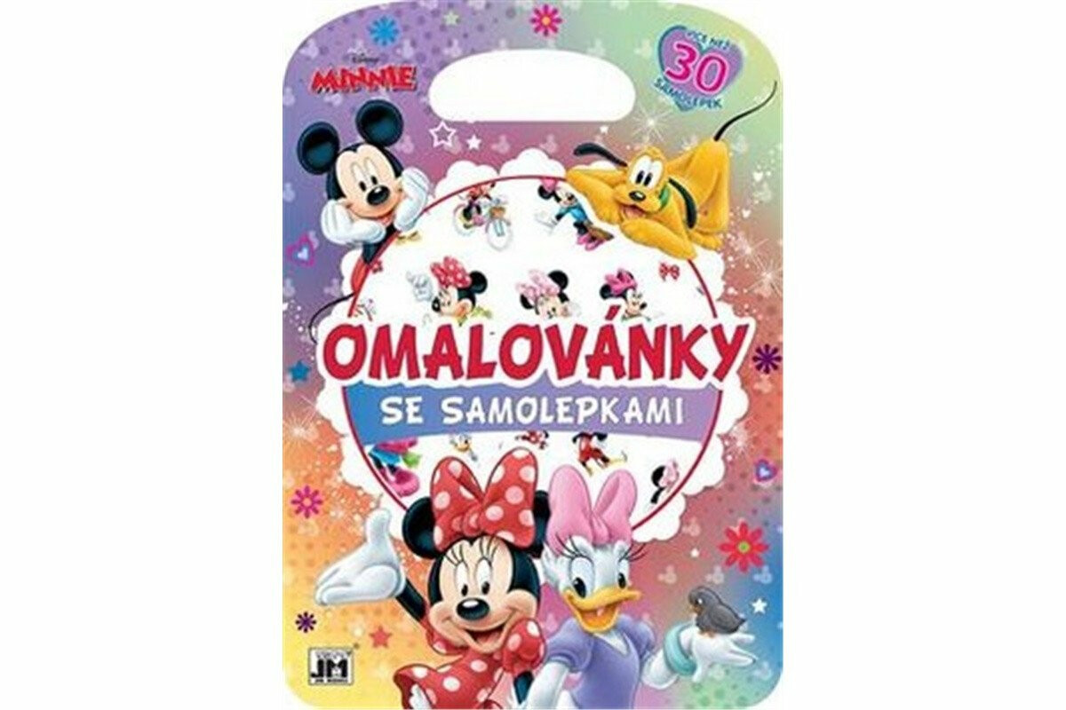 Omalovánky se samolepkami Minnie - kniha z kategorie Omalovánky